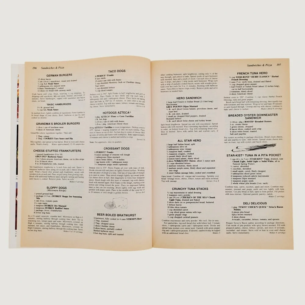 More Favorite Brand Name Recipes Cookbook Consumer Guide 1984 Vintage Softcover